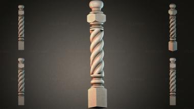 Different pillars STI_005362 3d model