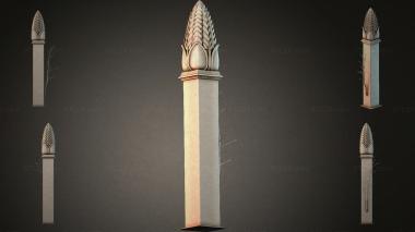 Different pillars STI_005365 3d model