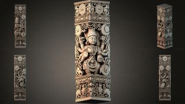 Different pillars STI_005368 3d model