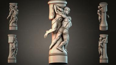 Different pillars STI_005372 3d model
