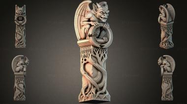 Different pillars STI_005374 3d model