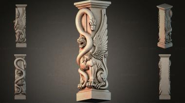 Different pillars STI_005375 3d model