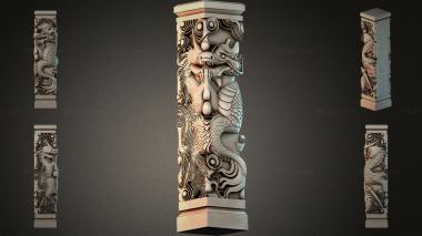 Different pillars STI_005377 3d model