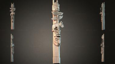 Different pillars STI_005380 3d model