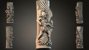 Different pillars STI_005385 3d model