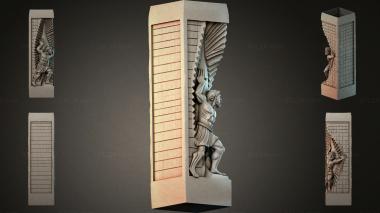 Different pillars STI_005394 3d model