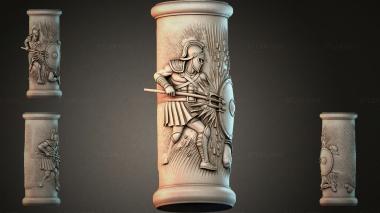 Different pillars STI_005400 3d model