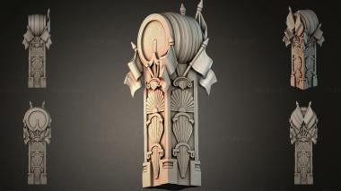 Different pillars STI_005403 3d model