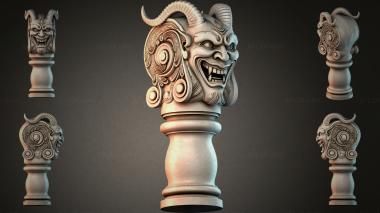 Different pillars STI_005407 3d model