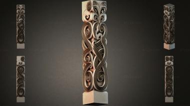 Different pillars STI_005411 3d model