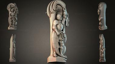Different pillars STI_005422 3d model