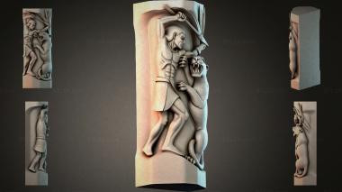 Different pillars STI_005427 3d model