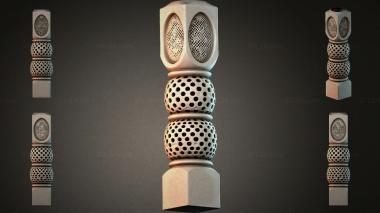 Different pillars STI_005435 3d model