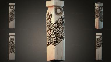 Different pillars STI_005446 3d model