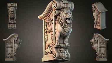 Different pillars STI_005448 3d model
