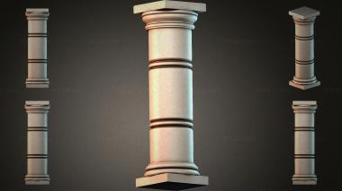 Different pillars STI_005454 3d model