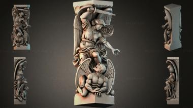 Different pillars STI_005464 3d model
