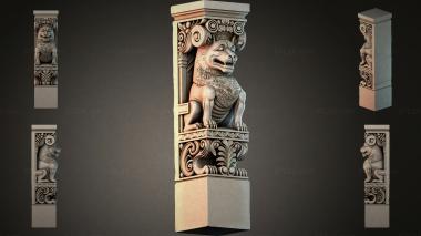 Different pillars STI_005465 3d model