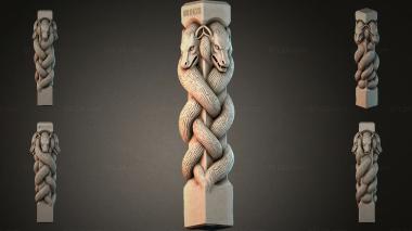 Different pillars STI_005466 3d model