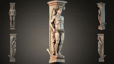 Different pillars STI_005476 3d model