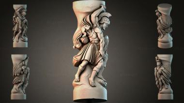 Different pillars STI_005779 3d model