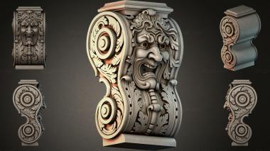 Different pillars STI_005781 3d model