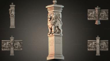 Different pillars STI_005786 3d model