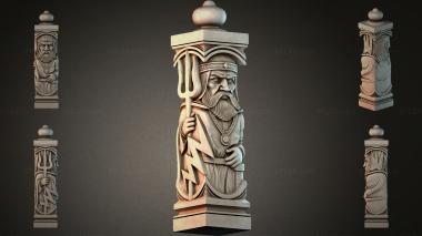 Different pillars STI_005792 3d model