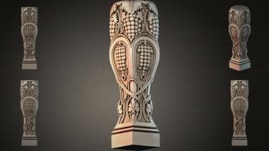 Different pillars STI_005793 3d model
