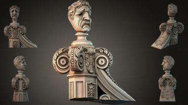 Different pillars STI_005803 3d model