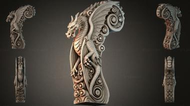 Different pillars STI_005804 3d model