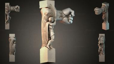 Different pillars STI_005806 3d model