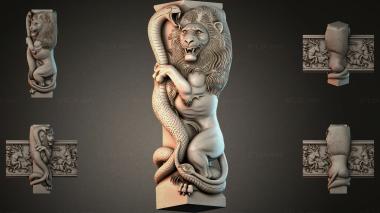 Different pillars STI_005807 3d model