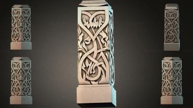 Different pillars STI_005808 3d model