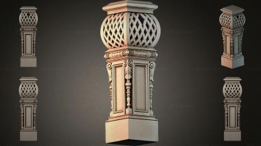 Different pillars STI_005824 3d model