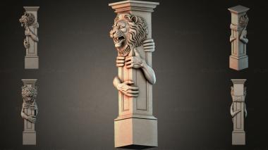 Different pillars STI_005826 3d model