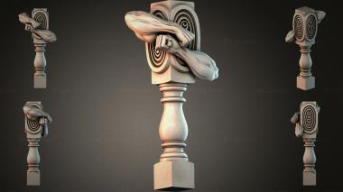 Different pillars STI_005828 3d model