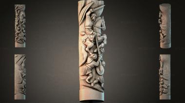 Different pillars STI_005829 3d model