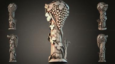 Different pillars STI_005835 3d model