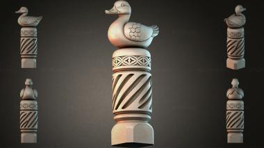 Different pillars STI_005836 3d model