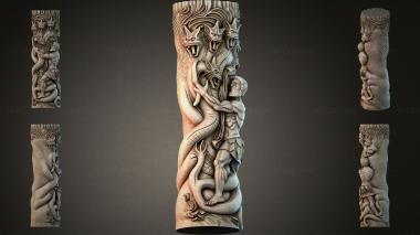 Different pillars STI_006147 3d model