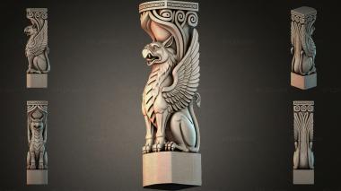 Different pillars STI_006163 3d model