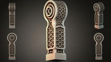 Different pillars STI_006165 3d model