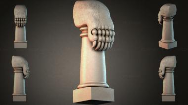 Different pillars STI_006167 3d model