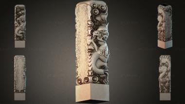 Different pillars STI_006173 3d model