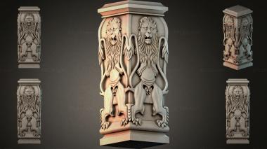 Different pillars STI_006175 3d model