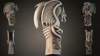 Different pillars STI_006176 3d model