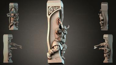 Different pillars STI_006186 3d model