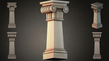 Different pillars STI_006196 3d model