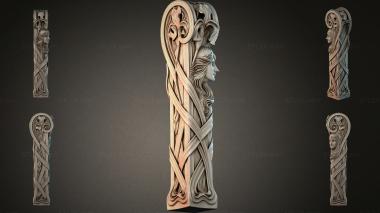 Different pillars STI_006921 3d model